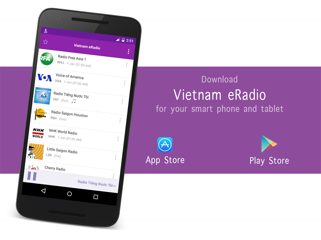 Vietnam eRadio on App Store and Play Store